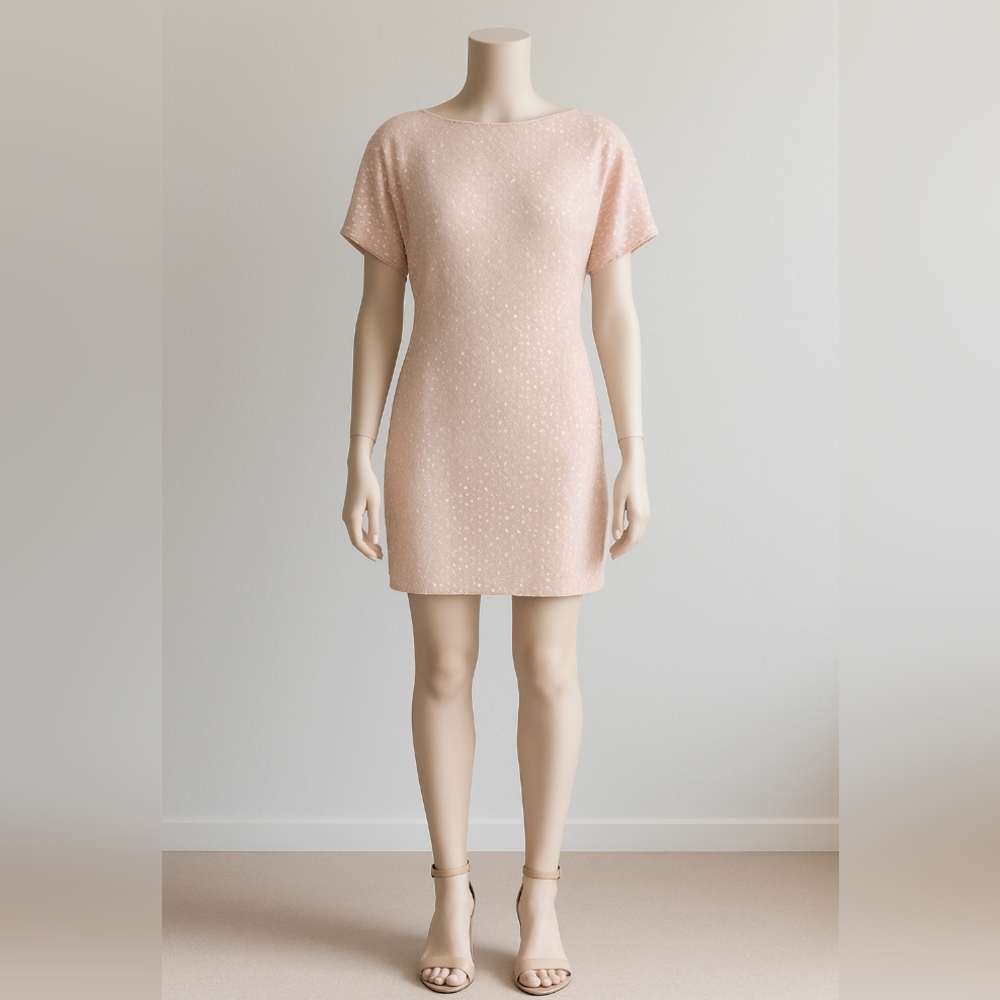 Vince Camuto Blush Mini Dress